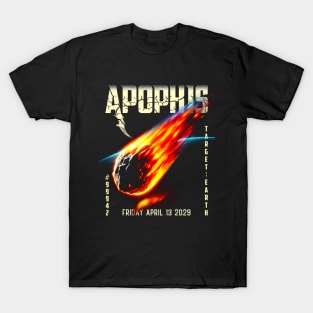 Apophis Asteroid 99942 Target Earth 2029 Apophis Encounter T-Shirt